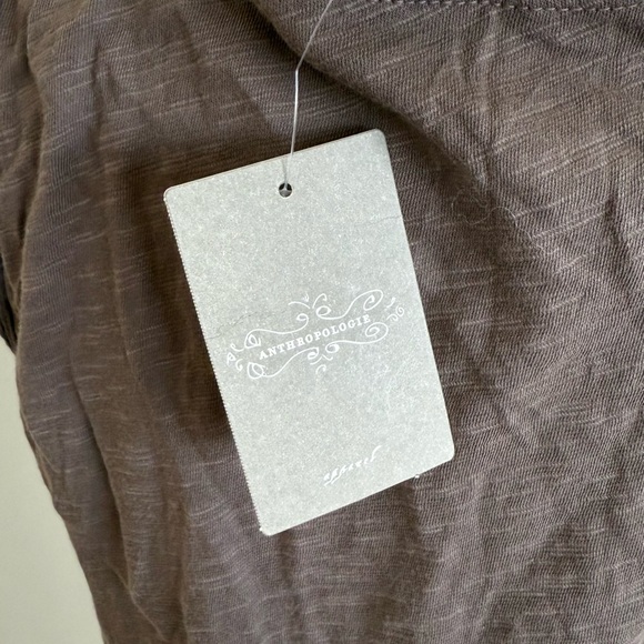 NWT Anthropologie Brown and Black Sleeveless Top - Picture 3 of 4